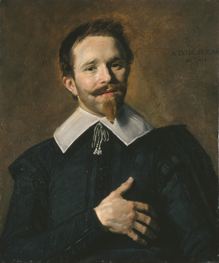 L’Homme à la main sur le cœur (1632) de Frans Hals. © Musée des Beaux-Arts-mairie de Bordeaux. Cliché L.Gauthier