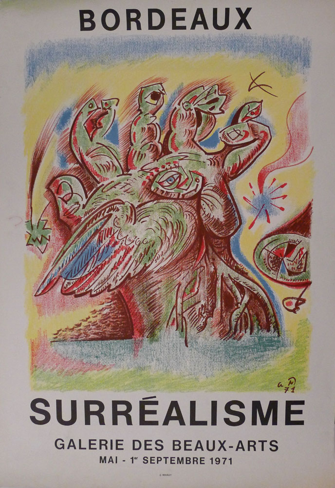Lien vers la documentation de l'exposition de 1971 "Surréalisme"