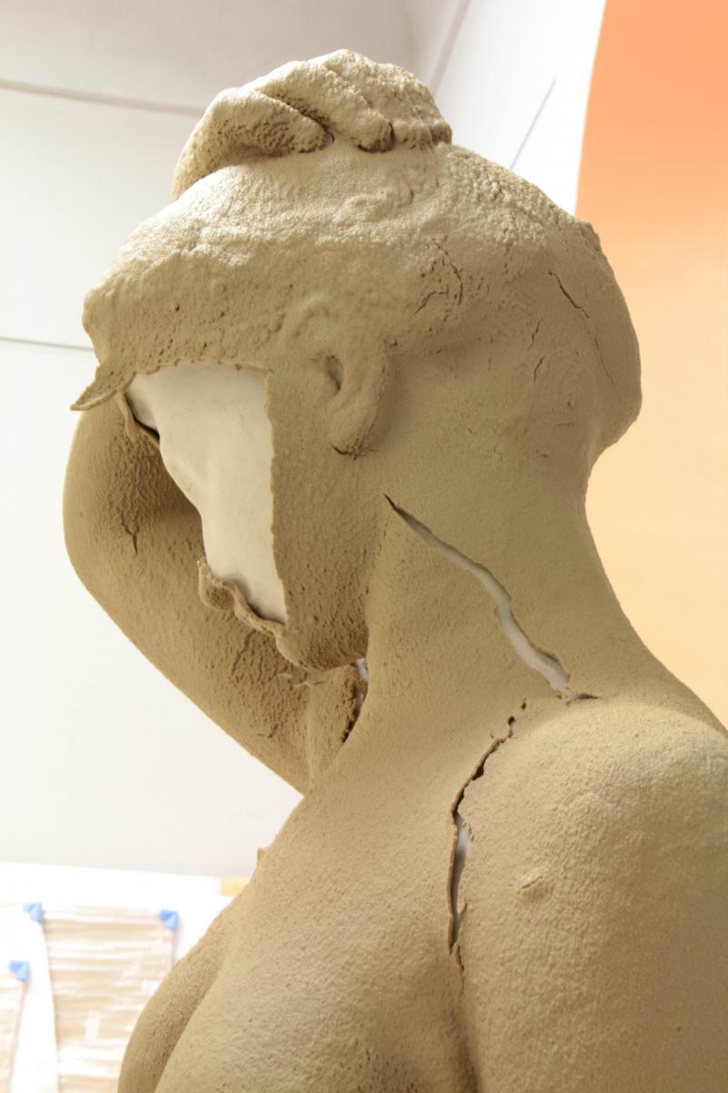 Restauration d'une statue de Lucien Schnegg ©Musée des Beaux-Arts-mairie de Bordeaux. Cliché M.Crubilé Restauration d'une statue de Lucien Schnegg ©Musée des Beaux-Arts-mairie de Bordeaux. Cliché M.Crubilé