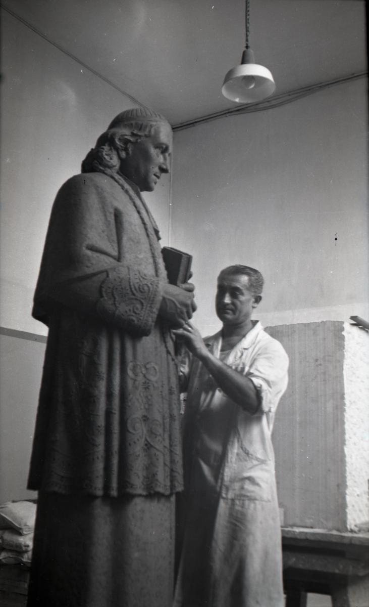 Image : Alexandre Callède, Père Chaminade, 1949-1950. Chapelle Marianiste de la Madeleine, Bordeaux