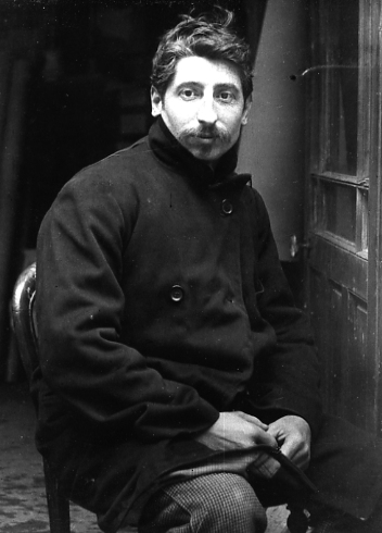 Image : Portrait de Lucien Schnegg, vers 1909. Documentation du musée des Beaux-Arts de Bordeaux. Don Jeanne Schnegg, 1985