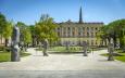 Vue des Monumentales de Denis Monfleur, jardin de l'Hôtel de Ville © F. Deval, Mairie de Bordeaux