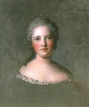 Image de "Etude pour le portrait de Marie-Josèphe de Saxe"© Musée des Beaux-Arts-mairie de Bordeaux. Cliché L. Gauthier