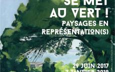 Image : Affiche de l'exposition Le musée se met au vert ! Bordeaux, musée des Beaux-Arts