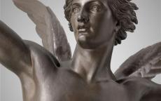 Le Génie de la liberté de Auguste-Alexandre Dumont (détail) 1836. © RMN Grand palais (musée du Louvre) Herve Lewandowski