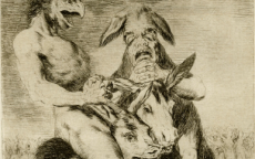 Goya Physionomiste, serie los caprichos (détail) 1799, © Madrid, Calcographie National 