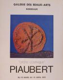 Affiche de l'exposition Piaubert, 1972