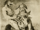 Goya Physionomiste, serie los caprichos (détail) 1799, © Madrid, Calcographie National 