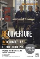 Affiche : réouverture du musée des Beaux-Arts de Bordeaux
